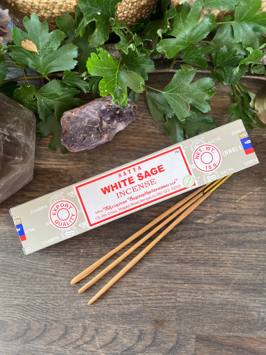 Satya rökelse - White sage